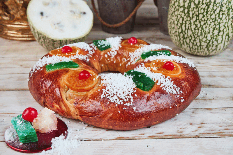 roscón-de-reyes-relleno de cabello-de-ángel