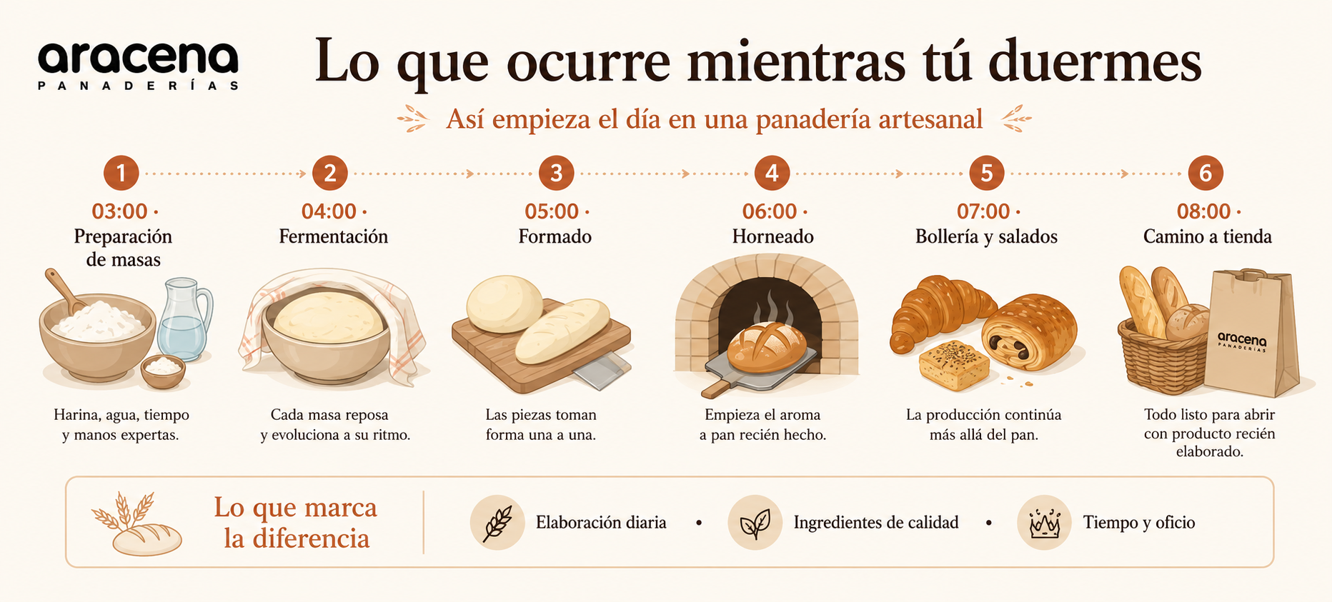 Panadería artesanal en Elda: lo que ocurre mientras duermes 2 anadería artesanal en Elda preparando pan recién hecho de madrugada.